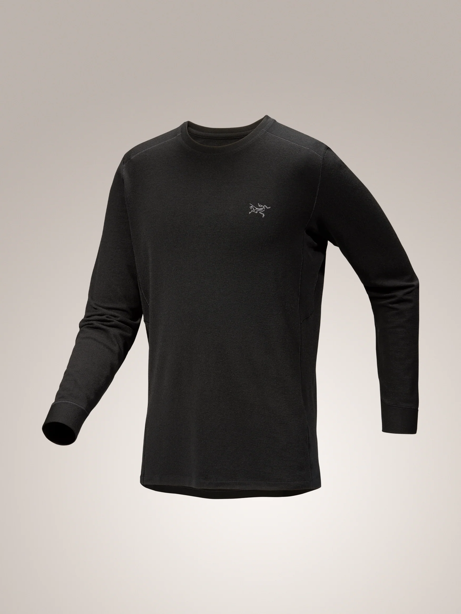 Rho Merino Wool Crew Neck LS Men's - Image 2