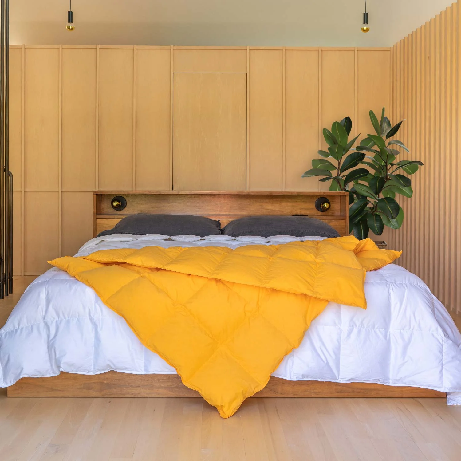Organic Down Throw Blanket - Image 3