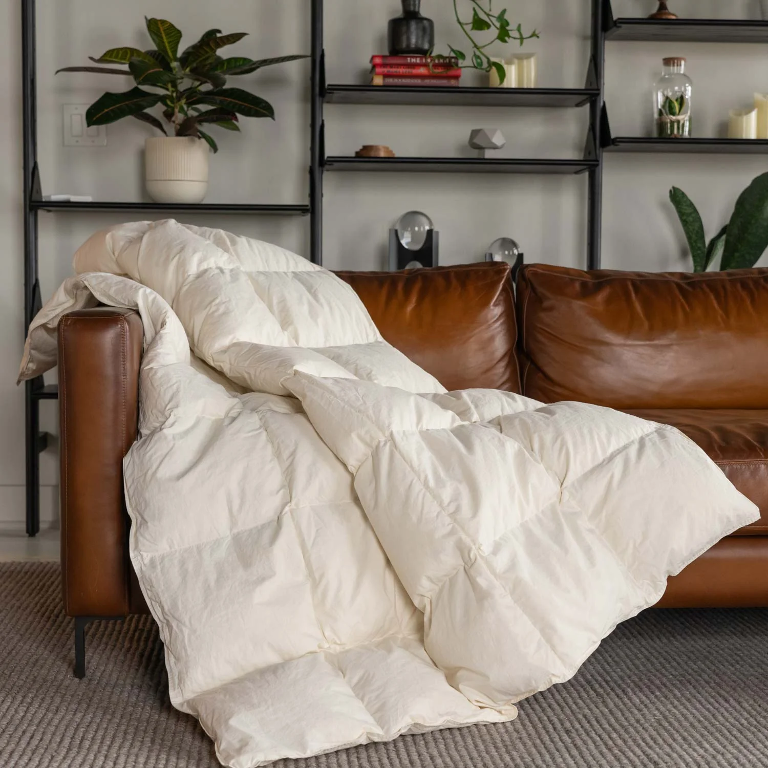 Organic Down Throw Blanket - Image 5