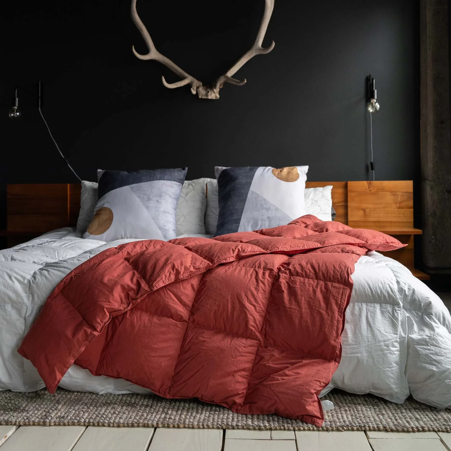 Organic Down Throw Blanket - Image 6