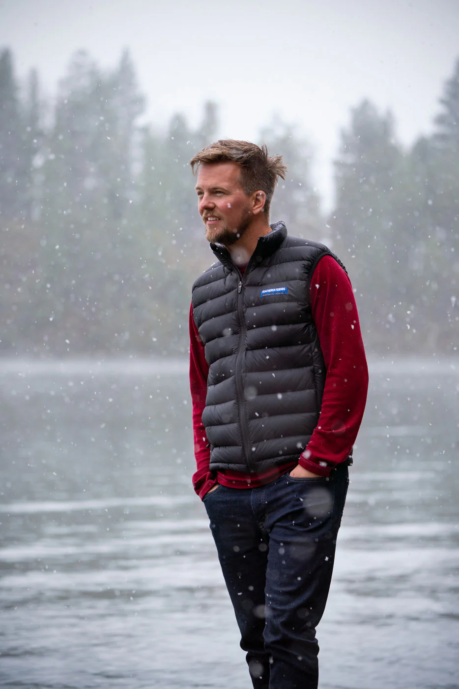 Eos Men's Down Vest - Closeout - Image 6
