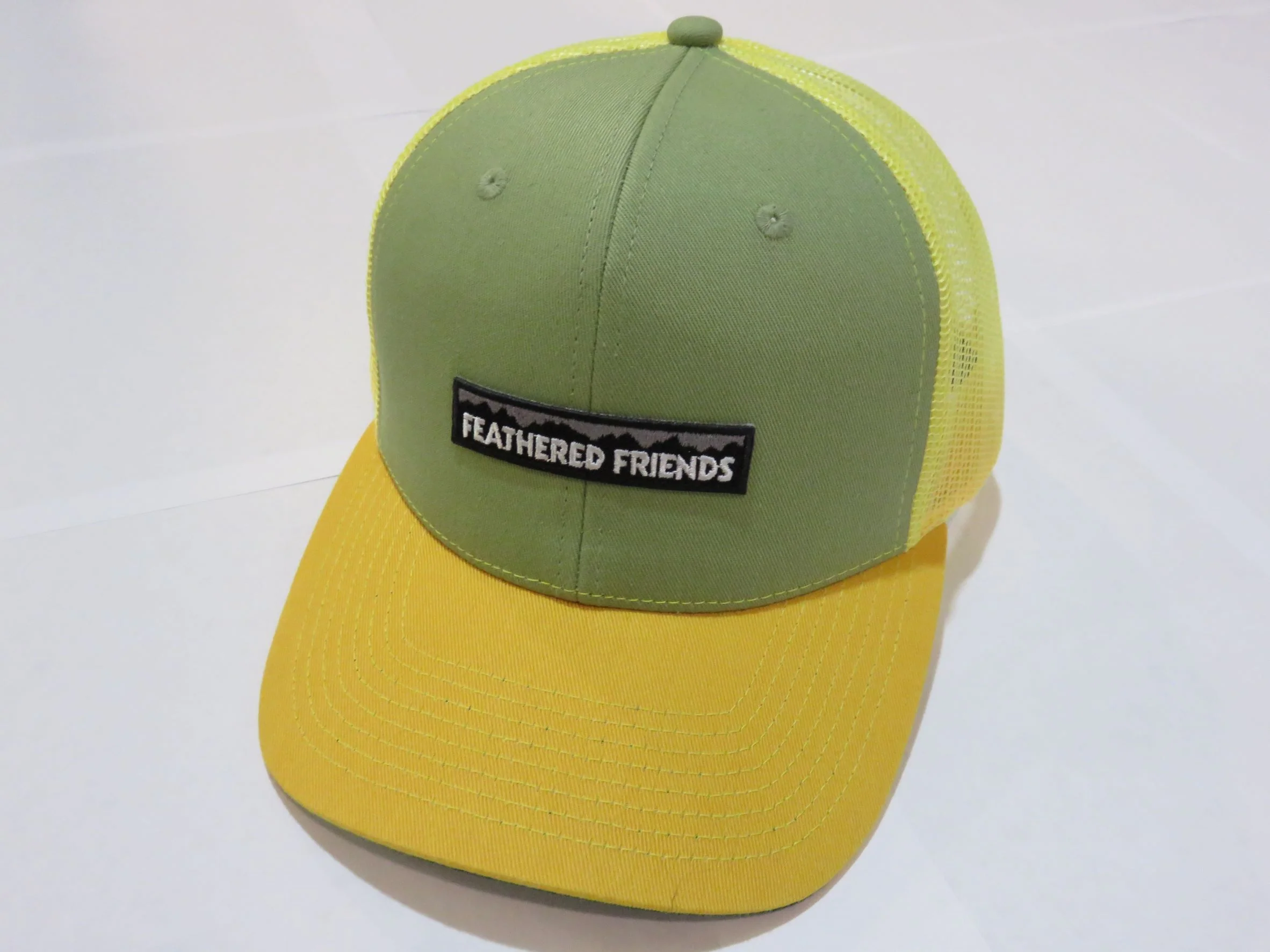 Feathered Friends Pro Style Trucker Mountain Logo Patch Hat - Image 10