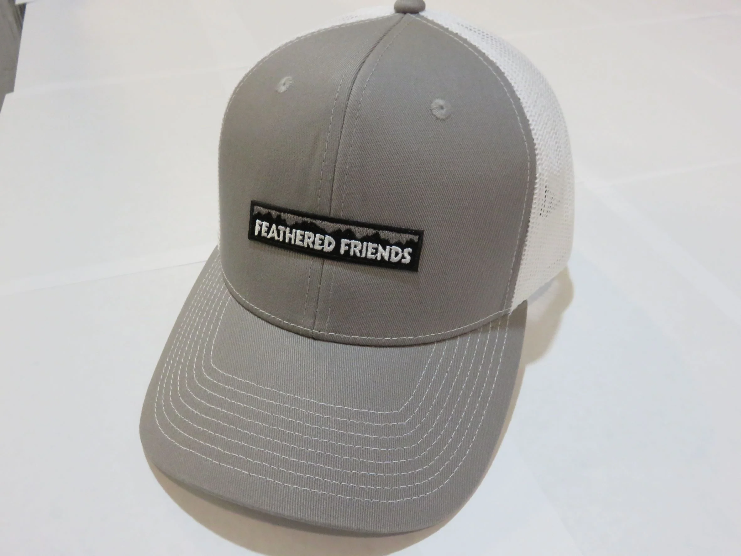 Feathered Friends Pro Style Trucker Mountain Logo Patch Hat - Image 11