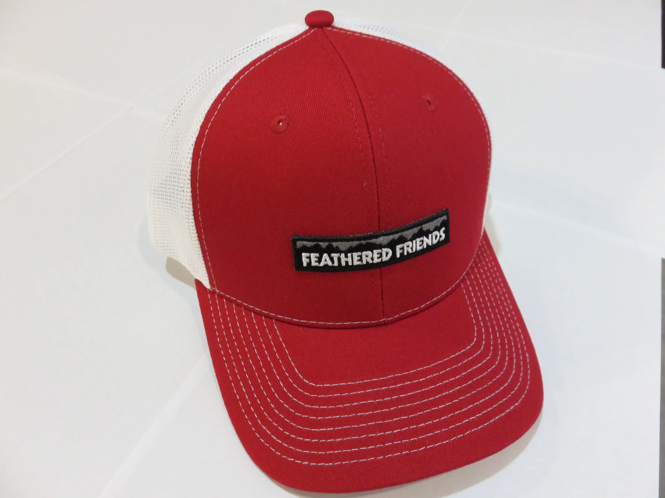 Feathered Friends Pro Style Trucker Mountain Logo Patch Hat - Image 14