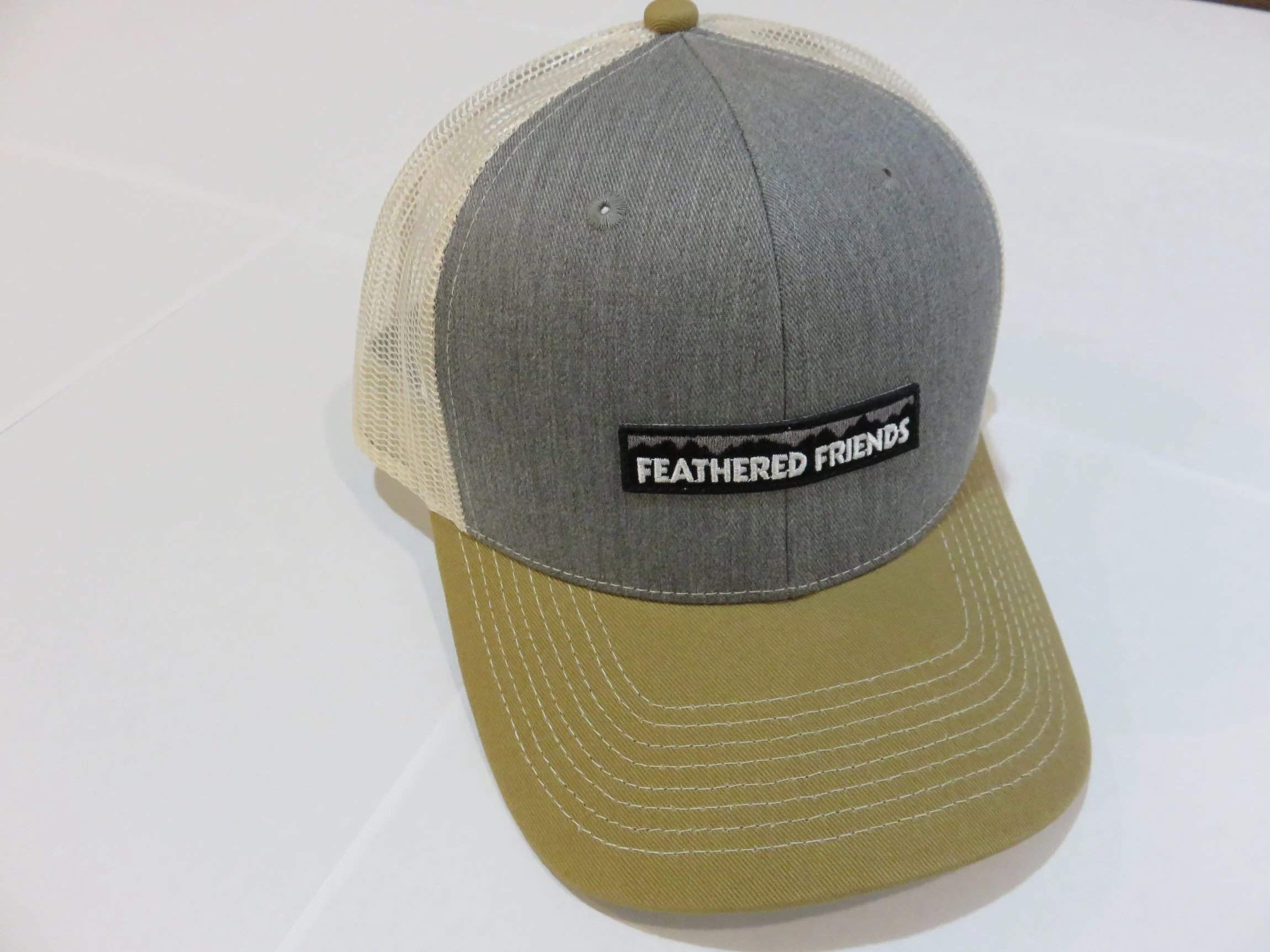 Feathered Friends Pro Style Trucker Mountain Logo Patch Hat - Image 18
