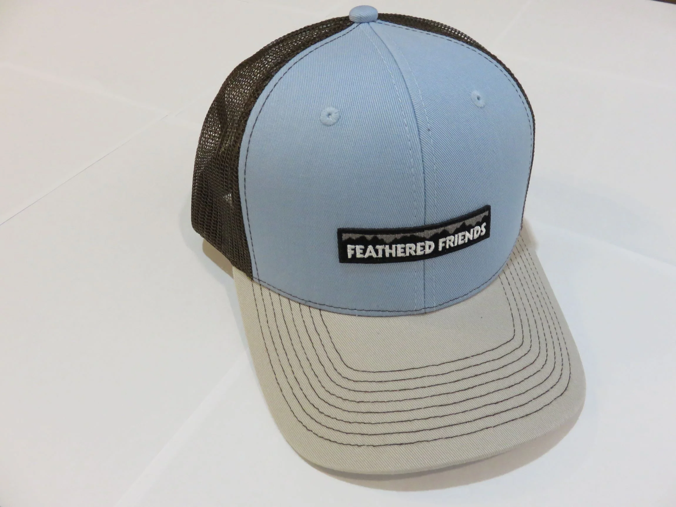 Feathered Friends Pro Style Trucker Mountain Logo Patch Hat - Image 19
