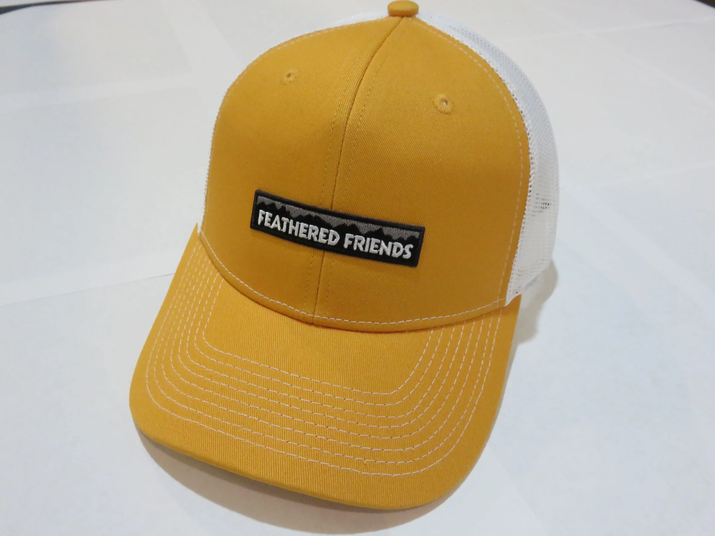 Feathered Friends Pro Style Trucker Mountain Logo Patch Hat - Image 25