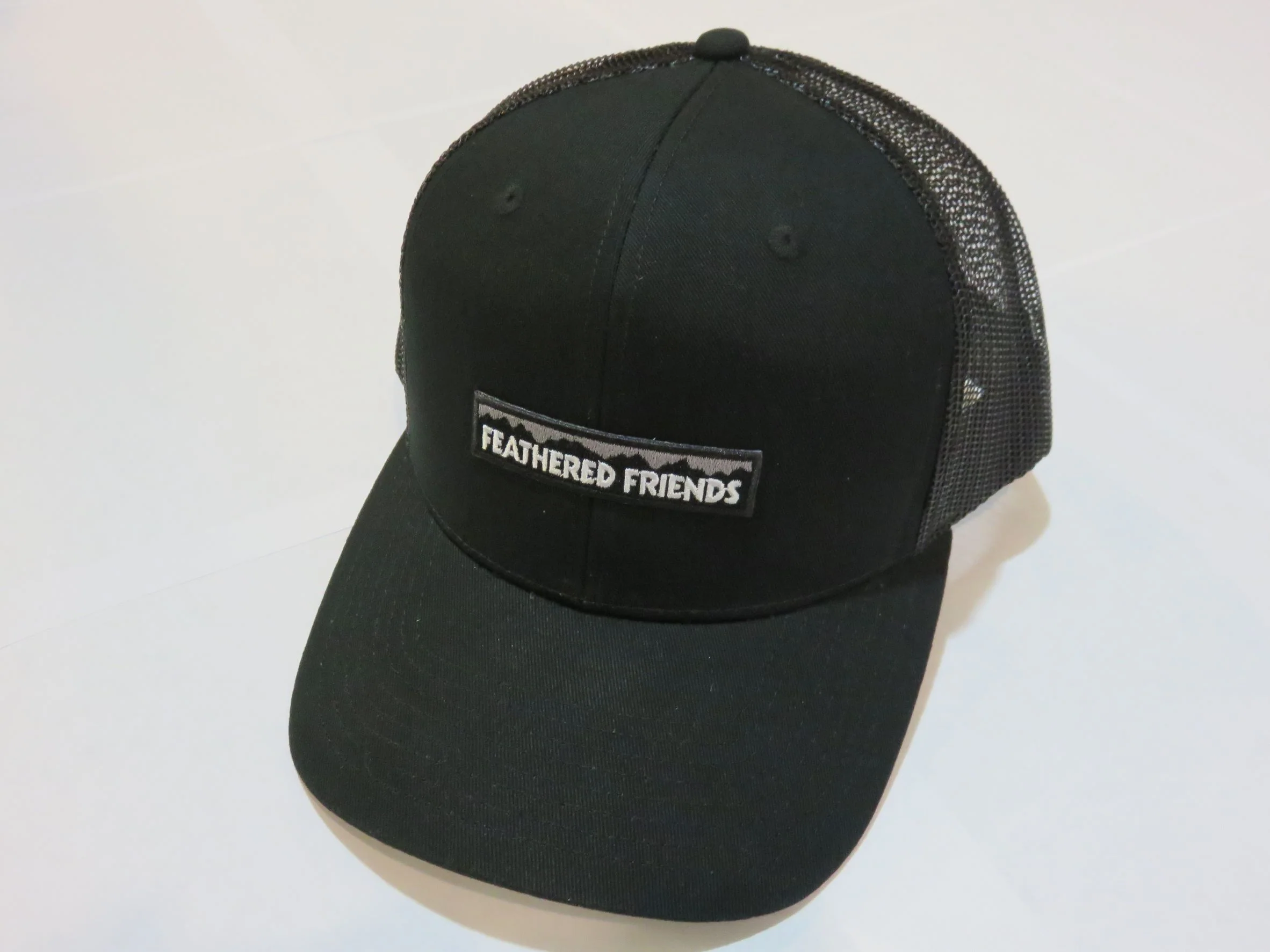 Feathered Friends Pro Style Trucker Mountain Logo Patch Hat - Image 3