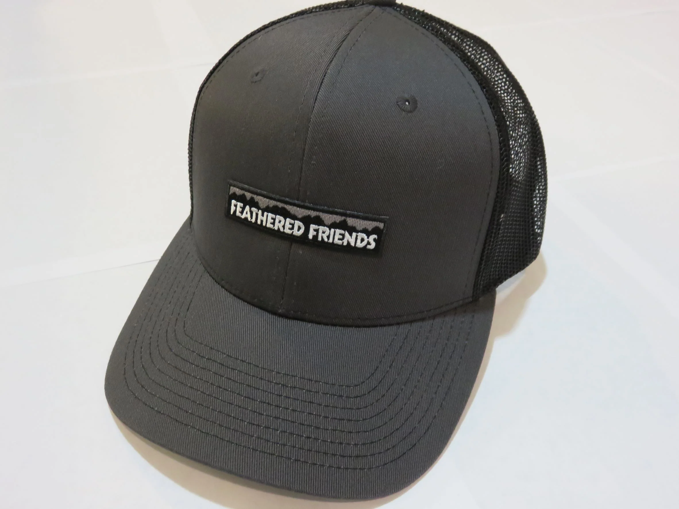 Feathered Friends Pro Style Trucker Mountain Logo Patch Hat - Image 4