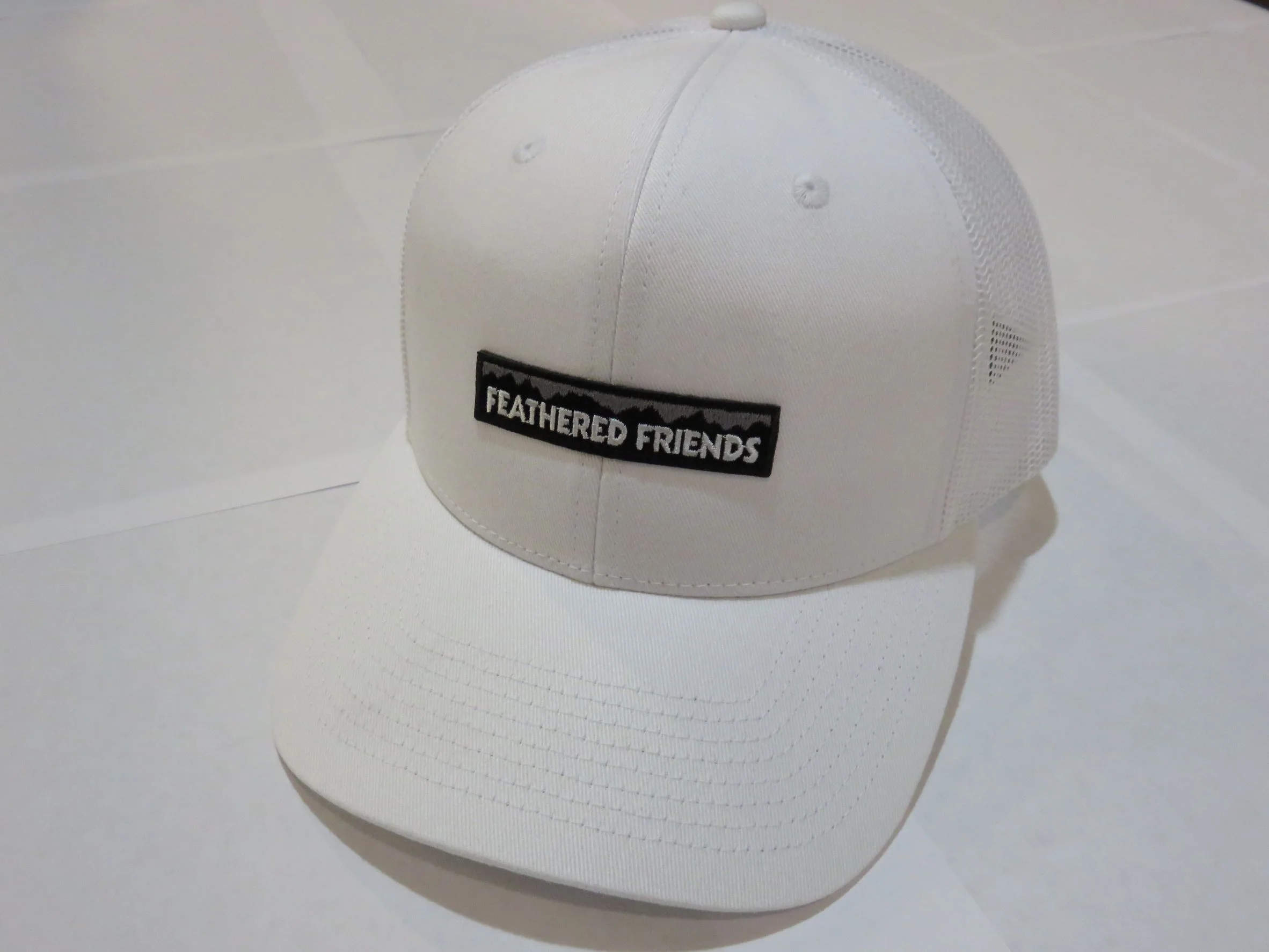 Feathered Friends Pro Style Trucker Mountain Logo Patch Hat - Image 5