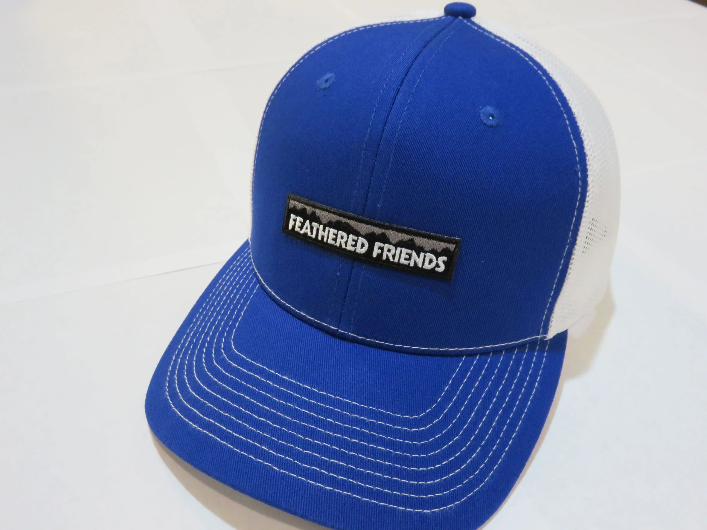 Feathered Friends Pro Style Trucker Mountain Logo Patch Hat - Image 7