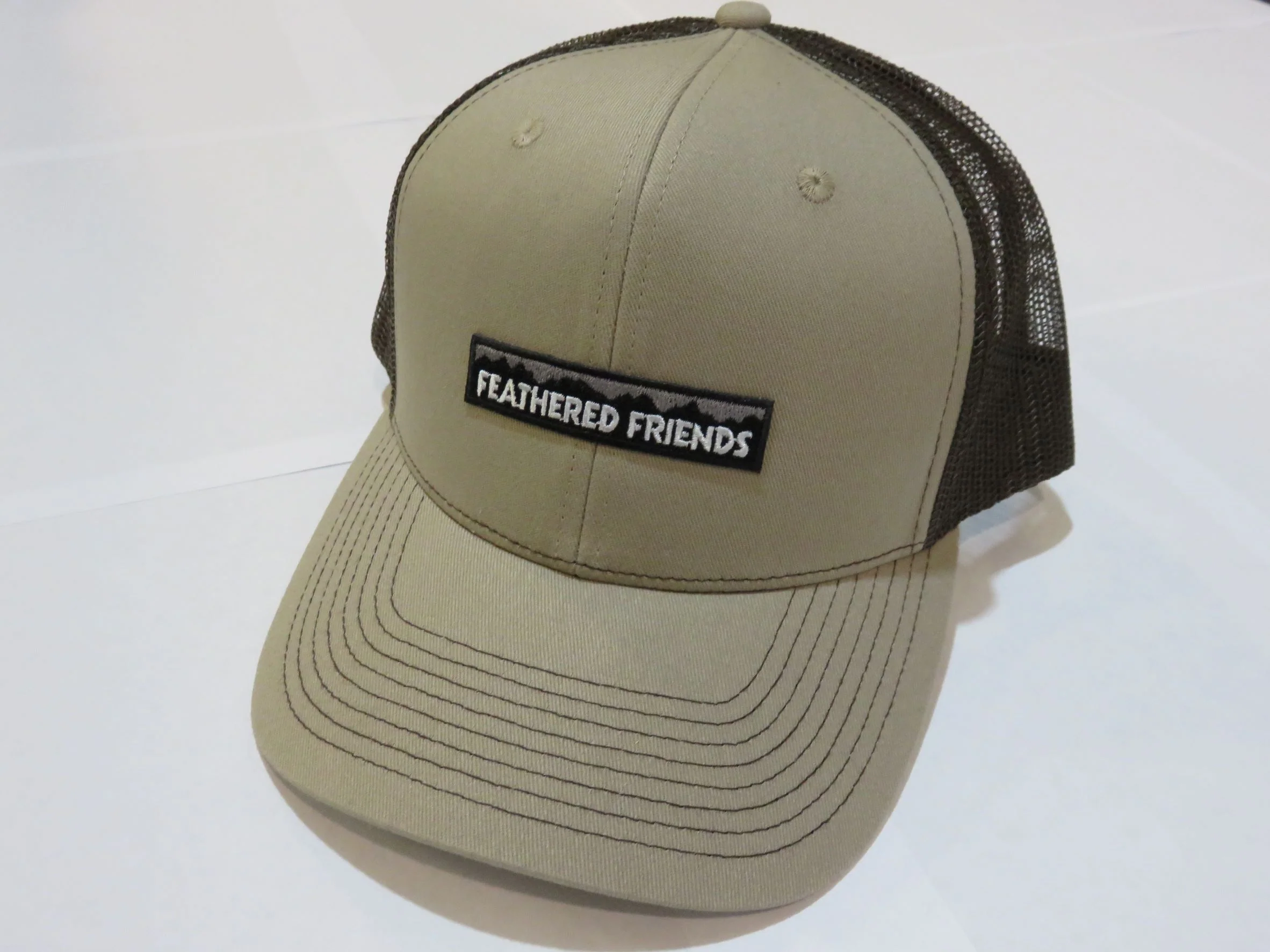 Feathered Friends Pro Style Trucker Mountain Logo Patch Hat - Image 9