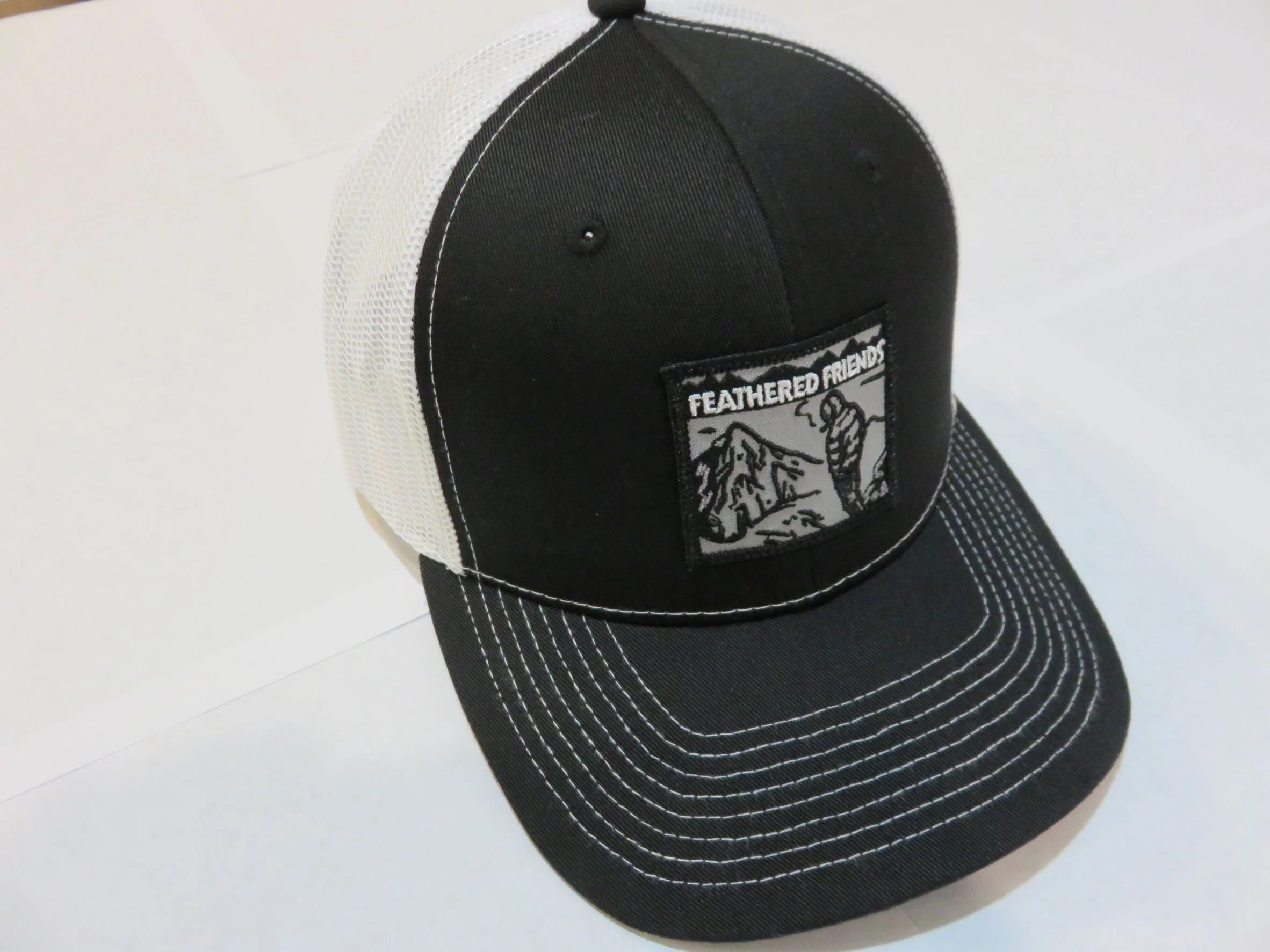 Feathered Friends Smoking Man Pro Style Trucker Hat - Image 6