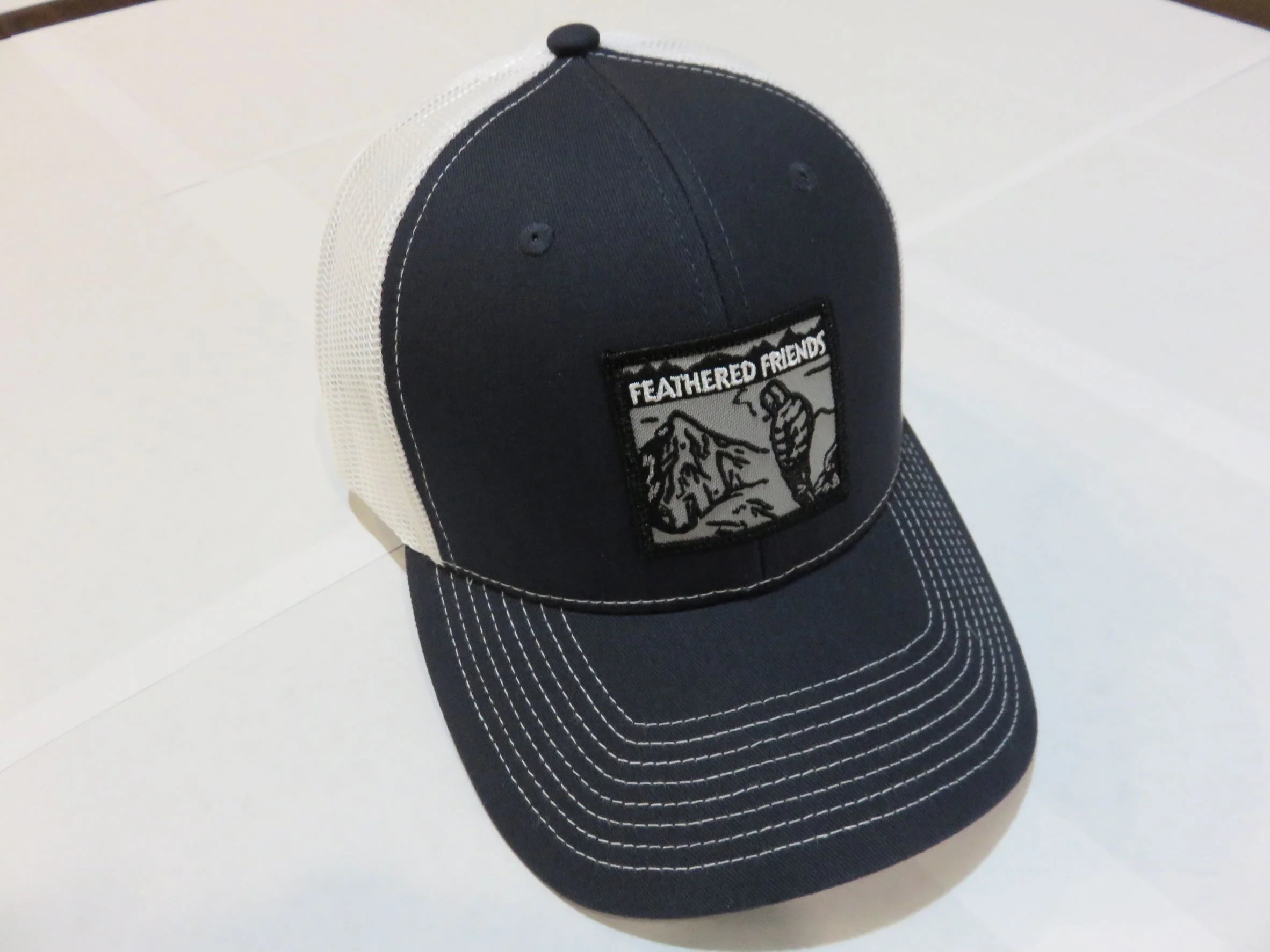 Feathered Friends Smoking Man Pro Style Trucker Hat - Image 8