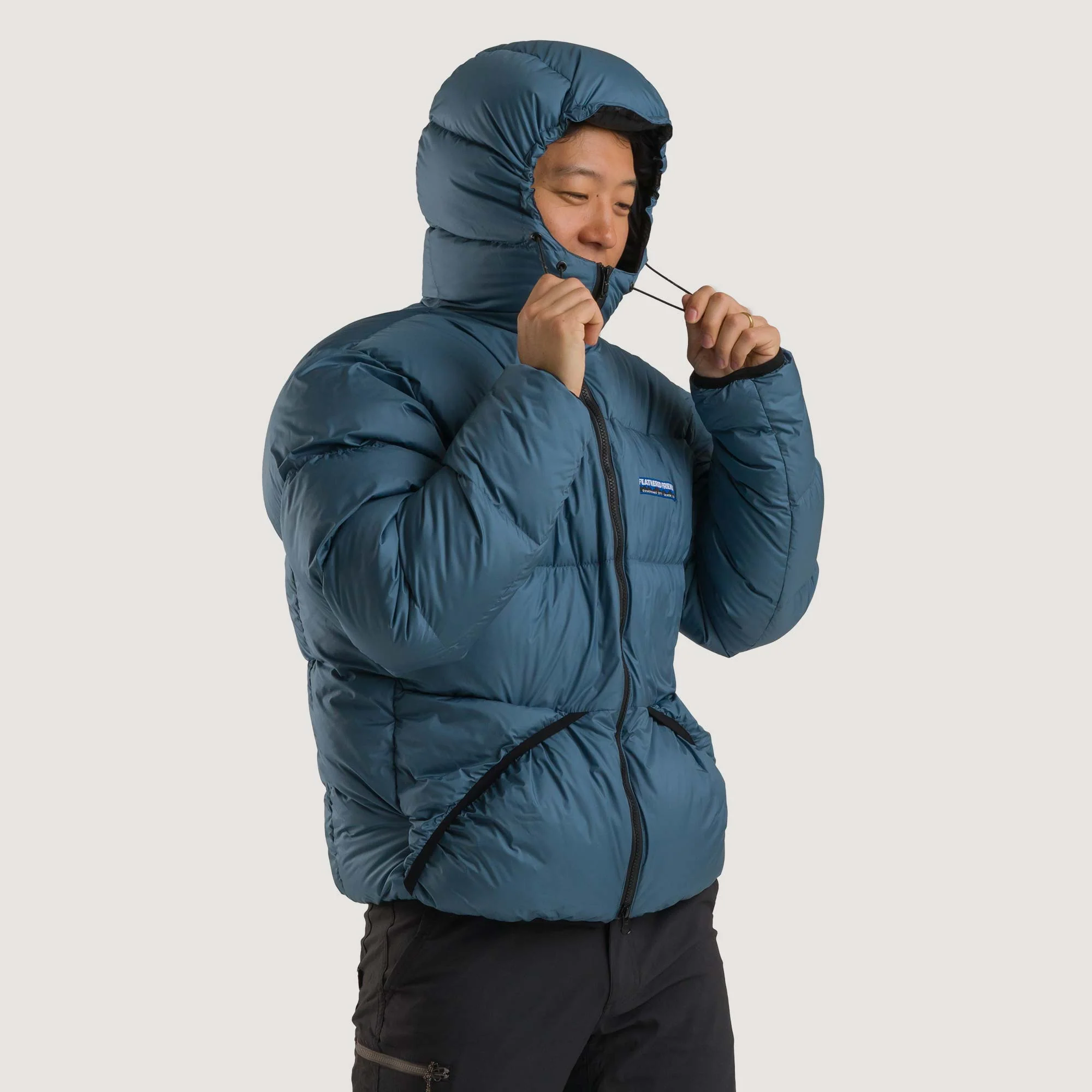 Helios Hooded Down Jacket - Image 10
