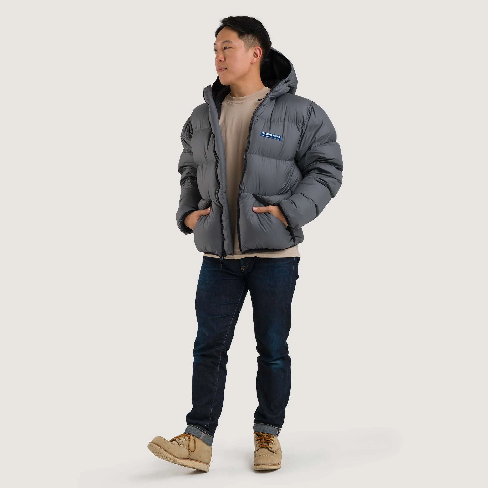 Helios Hooded Down Jacket - Image 11