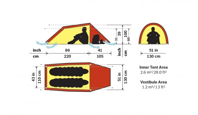 Anjan 2 Person Tent - Image 3