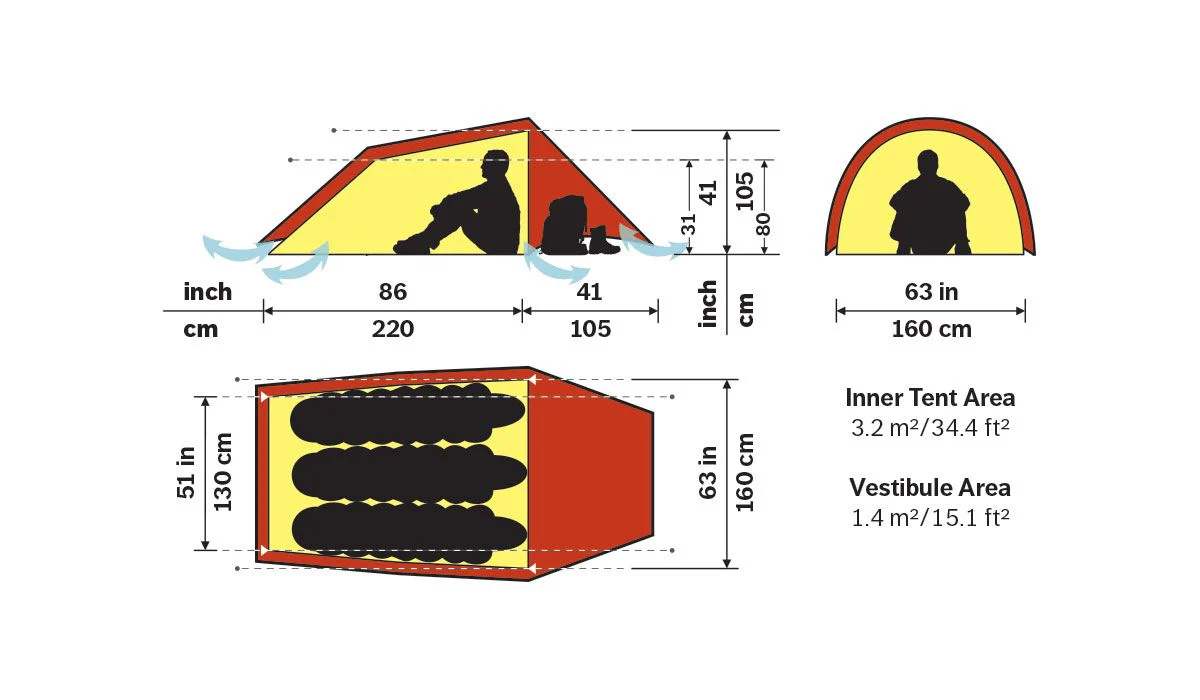 Anjan 3 Person Tent - Image 3