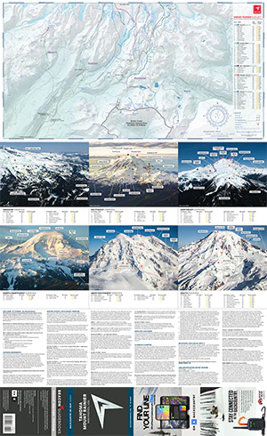 Tahoma/Mt Rainier Backcountry Ski Map - Image 2